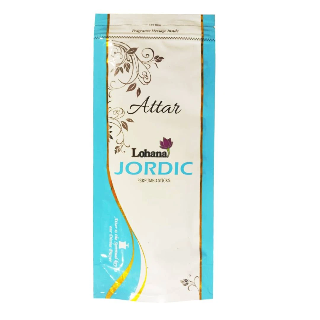 Lohana Attar JORDIC (जॉर्डिक) Premium Incense Stick (Agarbatti) (110g)