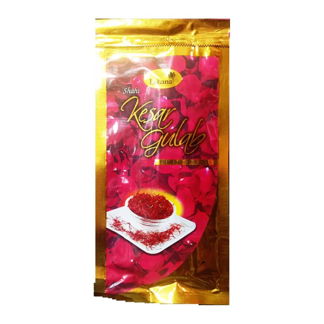 Lohana Shahi KESAR GULAB Premium Incense Stick (110g)